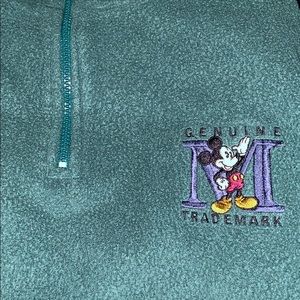 Mickey Mouse Disney Fleece Half Zip Jacket